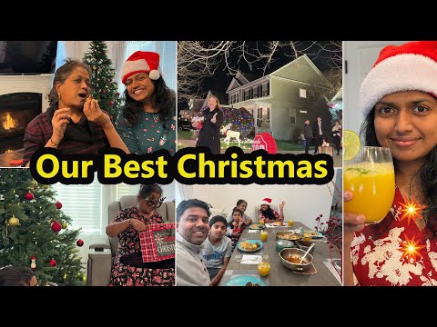 சேர்ந்து உட்காந்து நல்ல Christmas Day Celebrate பண்ணோம்🌲CHRISTMAS LUNCH & gifts for Family Traveler