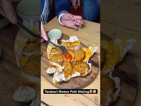 Tandoori Momos Potli Making🥵😱|| Indian street food