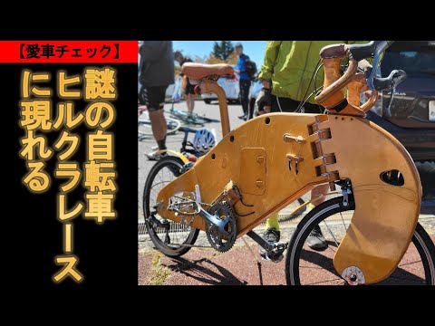 自作ミニベロ【愛車チェック】作ったんすか？？乗鞍も登ったんすか？？折り畳めるんすか？？スゲー自作ミニベロです！！