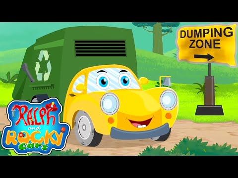 Garbage Truck Song | Car Cartoons For Children | Kids Songs For Babies with Ralph & Rocky