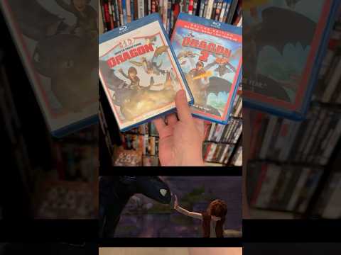 Hiccup and Toothless’ first two adventures! #bluray #physicalmedia