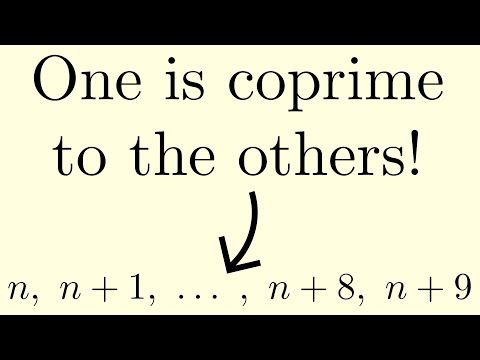 A Satisfying Number Theory Proof