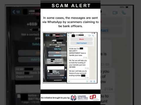 Beware of Bank Impersonation Scams (Phishing SMS)