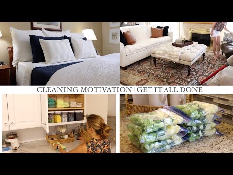 CLEANING MOTIVATION | ROUTINE CLEANING | GET IT ALL DONE