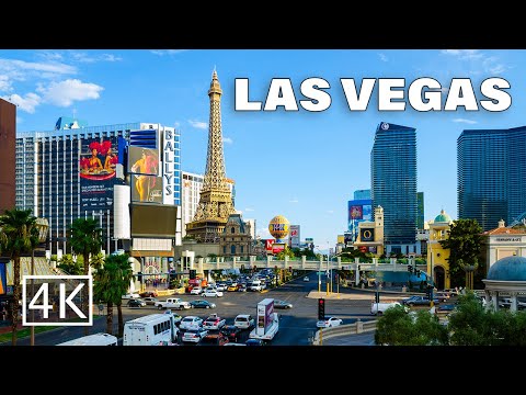 [4K] Las Vegas Strip - Walking Tour