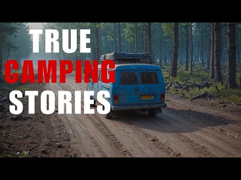 10 Creepy Camping Horror Stories | Scary Camping Stories | Scary Stories | With Rain Sounds