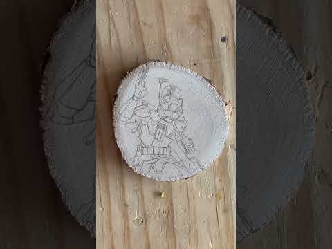 Fives Woodburn art from The Clone Wars