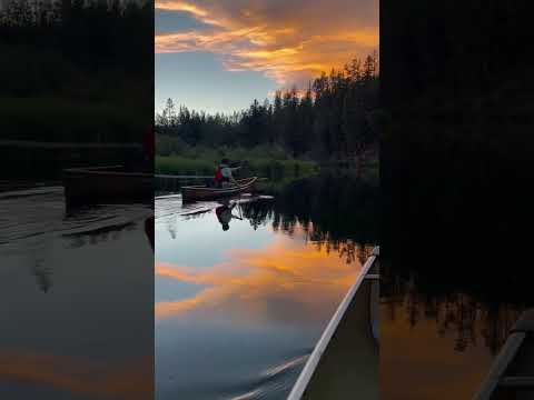 Sunset Paddlin on the Deschutes with Ethan Ebersold