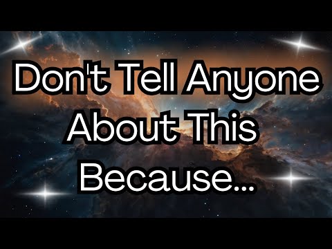 🤫These Are THE THINGS You Should NOT TELL ANYONE 😱{Angel Messages}