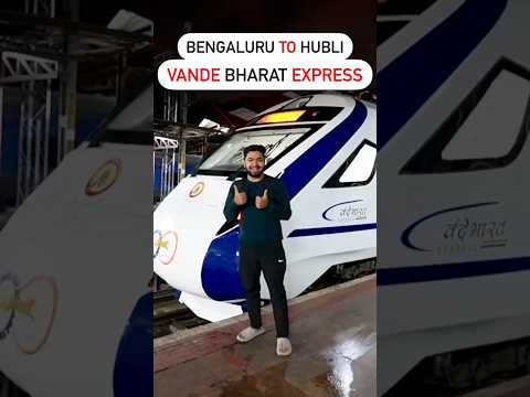 Vande Bharat Express Bengaluru To Hubli #vandebharatexpress #bengaluru #hubli