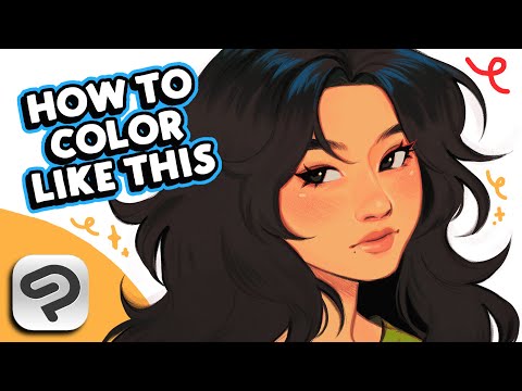 ♡ how i color! process explained | CLIP STUDIO PAINT