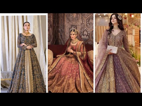 Bridal walima dresses 2024 | Pakistani bridal dresses