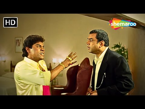 छोटा छत्री की मजेदार कॉमेडी - Johnny Lever & Paresh Rawal - Awara Paagal Deewana - COMEDY SCENE