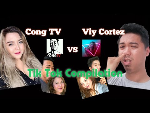 Cong TV vs. Viy Cortez Tiktok Compilation|  Sobrang Laugh Trip