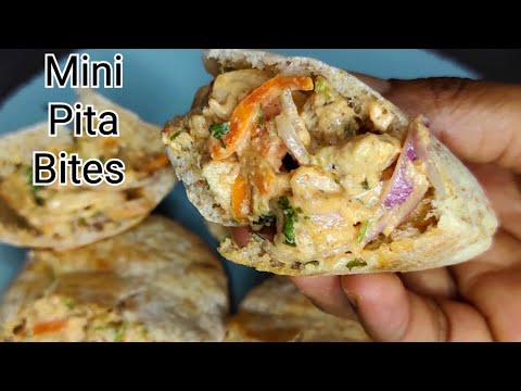 Mini Pita Bites/ Snack Recipe / iftar 2024 recipe