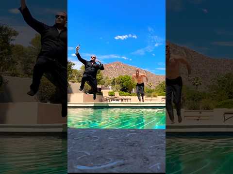 Nile Lundgren tours AZ home with Josh Stately & THEY JUMP IN THE POOL!?!!!? #agentsofserhant