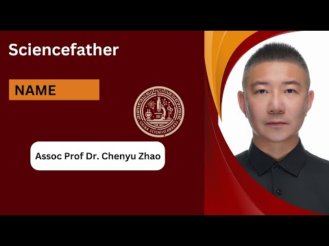 Assoc Prof Dr. Chenyu Zhao, Liaoning University, China, Best Researcher Award #sciencefather