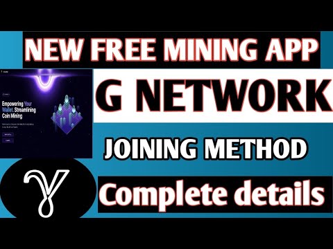 G Network Free Mining App || Gama Network Big Project  Free Coin Mining App 2024