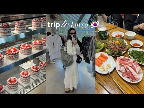 ENG ) KOREA VLOG - that hottest hotel right now, best foods, cafes, hotel, shops & clinic! (2024.6)