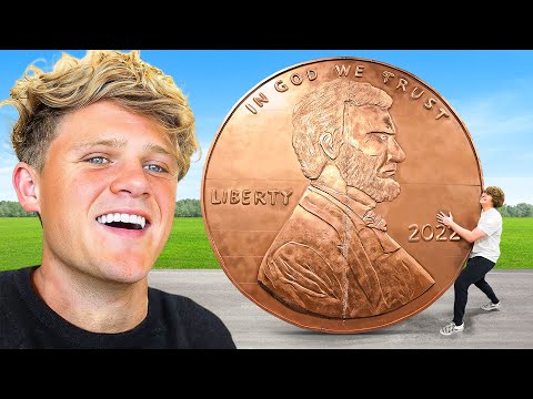 I Built Ryan Trahan A Giant Penny!