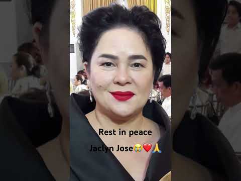 JACLYN JOSE CONFIRMED PATAY NA I YOU MAY REST IN PEACE IDOL #share  #viral #died  #sadstatus