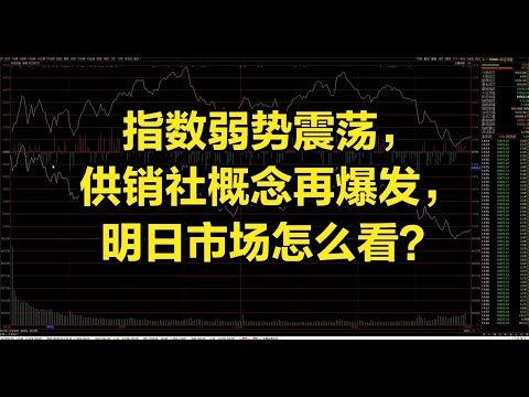 指数弱势震荡，供销社概念再爆发，明日市场怎么看？