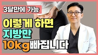 단기간 체중감량 해야 한다면 이걸 꼭 보세요!  살은 이렇게 빼야 합니다! 운동없이 살빼는 방법?