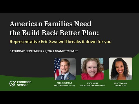 American families need the Build Back Better plan!