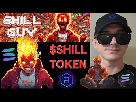 $SHILL - SHILLGUY TOKEN CRYPTO COIN HOW TO BUY SHILL GUY MEMECOIN SOLANA RAYDIUM SOL JUPITER METEORA