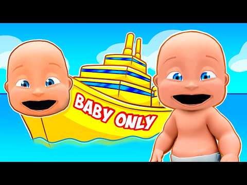 Building a BABY ONLY SHIP in Roblox Build a Boat!