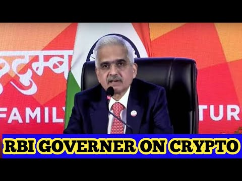 RBI Governer Das at G20 about crypto regulation ! crypto need an international framework to deal