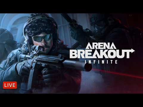 🔴LIVE - DR DISRESPECT - ARENA BREAKOUT - NEW SEASON 1