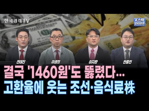 원-달러 환율 1465원 넘어서…금융위기 이후 '최고치'ㅣ아시아 증시, 한국만 약세…외인 양시장 매도ㅣ트럼프 관세 피난처…K-콘텐츠 관련株 원픽은?