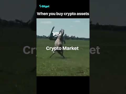 When you enter the #crypto market 😂 #Bitget #cryptomemes