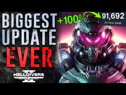 This Is The LARGEST Update in Helldivers 2 History