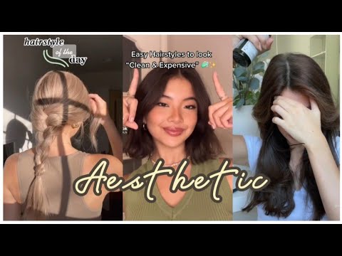 aesthetic hairstyles-tt compilation