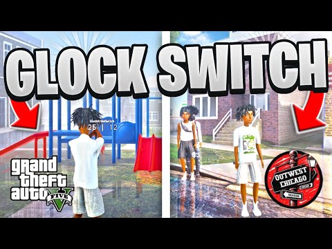 SLIDING WITH A GLOCK SWITCH IN THIS ROBLOX GTA REMAKE