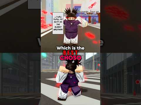 WHICH IS THE BEST CHOSO? #jujutsushenanigans #roblox #foryou #shenanigans #jjk #jjs #anime #choso