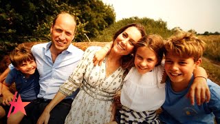 Princess Kate Middleton Shares Cancer Update In Rare Video w/ Prince William & 3 Kids