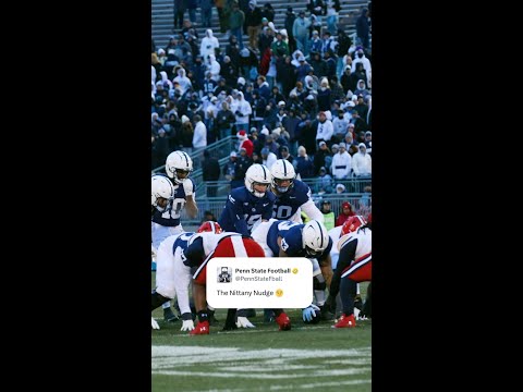 "The Nittany Nudge" | Penn State Football