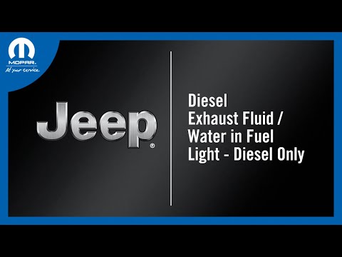 Diesel Exhaust Fluid & Water In Fuel Warning Light | How To | 2025 Jeep Wrangler/Gladiator