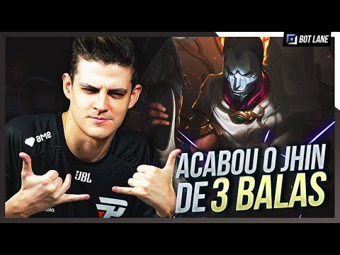 Já SE FOI o tempo em que eu era um Jhin ruim, agora sou um JHIN PRO! 😎4️⃣