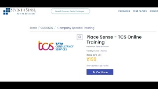 TCS NQT 2022 Training Program at Rs 199 - Procedure to Access