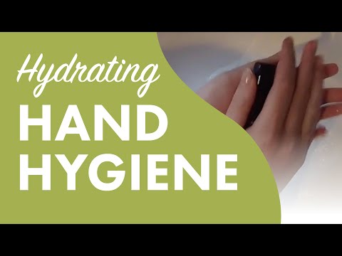 Hydrating Hand Hygiene :)