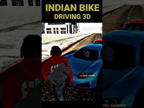 Busted the Driver's Car | Indian Bike Driving 3D #shorts #youtubeshorts #viral #trending