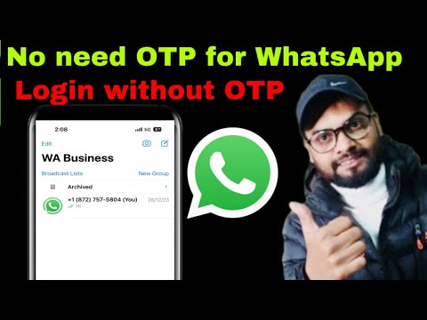 How to use WhatsApp without otp | Kisi ka bhi whatsapp apne mobile me chalaye Bina otp ke 2024 Hindi