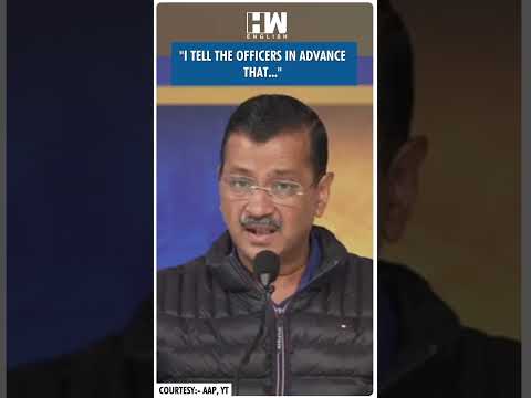 #Shorts | "I tell the officers in advance that.." | AAP | Arvind Kejriwal | Delhi Elections | Voters