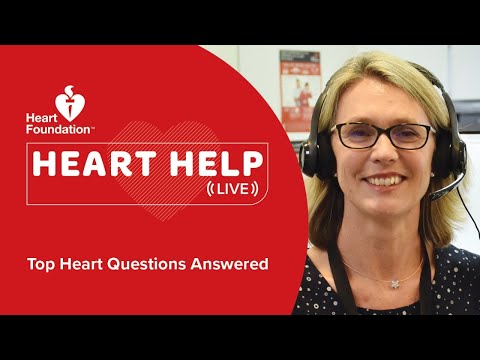 Top Cardiac Questions Answered | Heart Help Live | Heart Foundation NZ