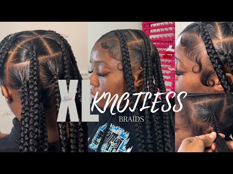 XL KNOTLESS TUTORIAL DAEDOHAIR (2.0)