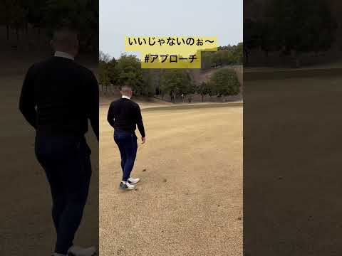 ナイスオン♪#youtube #shorts #golf #golfswing #ゴルフ #ゴルフスイング #ゴルフ初心者 #アプローチ #ゴルフ動画 #ラウンド動画 #100切り #ゴルファー